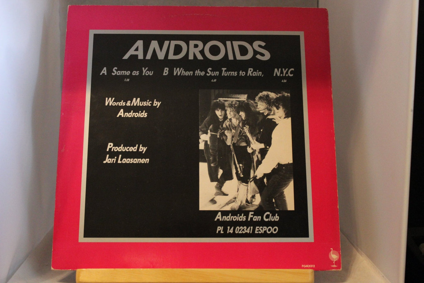 Anroids Same as you Maxi single 12 - Asadon AarteetLp - levyt