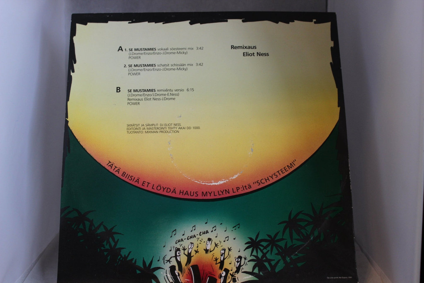 Hausmylly Se Mustamies single 12 - Asadon AarteetSinglet