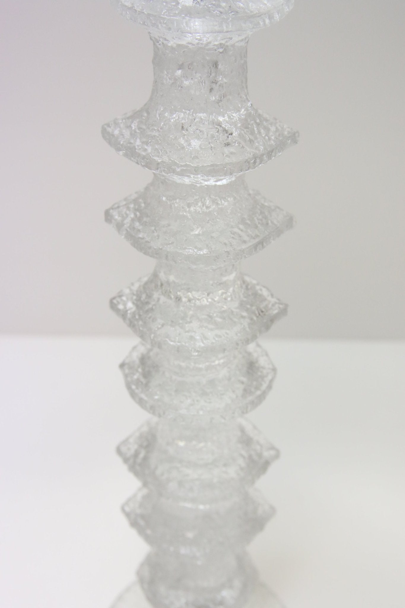 Iittala Festivo kynttilänjalka 8 - solmua, ei signeerattu - Asadon AarteetKynttilänjalat