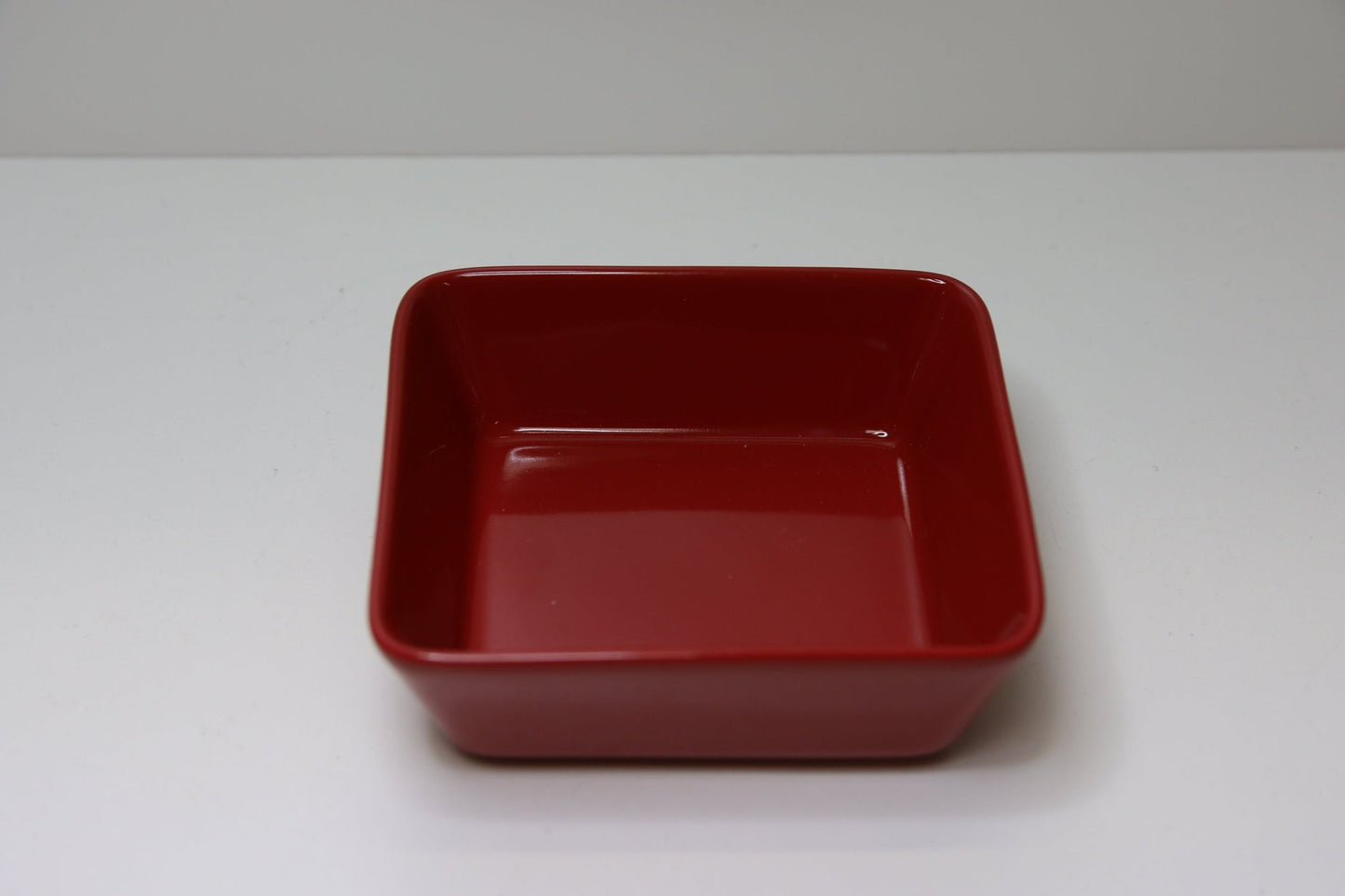 Iittala Punainen neliövati Kaj Franck - Asadon AarteetKulhot