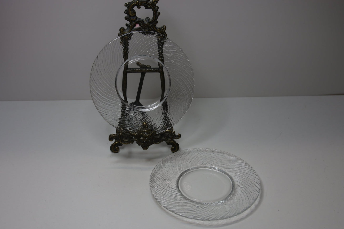 Iittala Tsaikka lasilautanen Timo Sarpaneva - Asadon AarteetLautaset