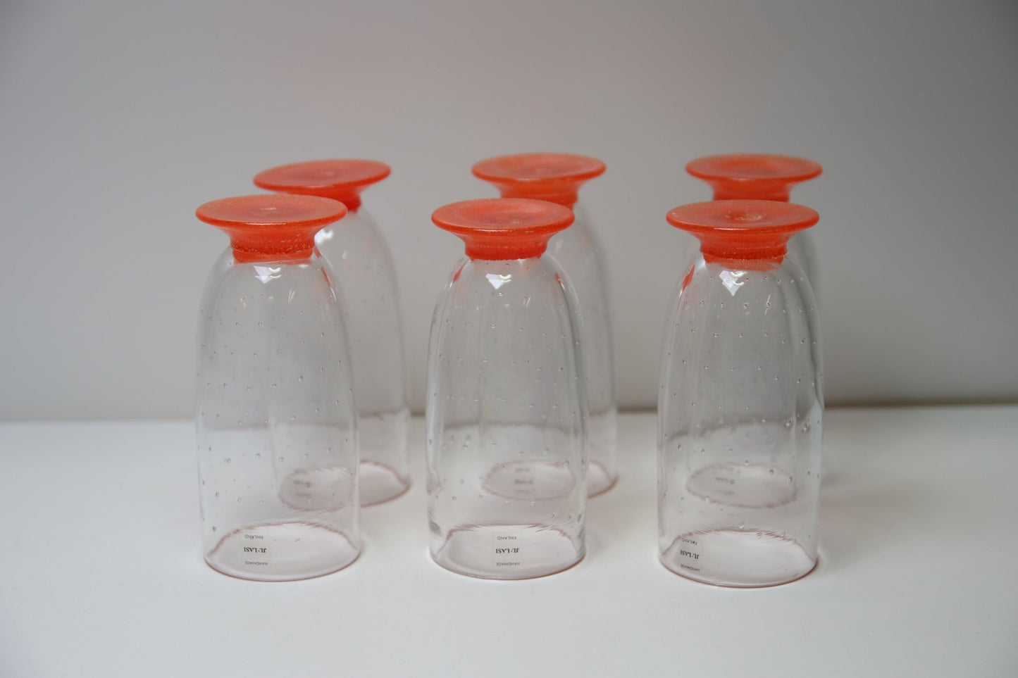 JL - Lasi Jalalliset lasit 6 kpl - Asadon AarteetJalalliset lasit