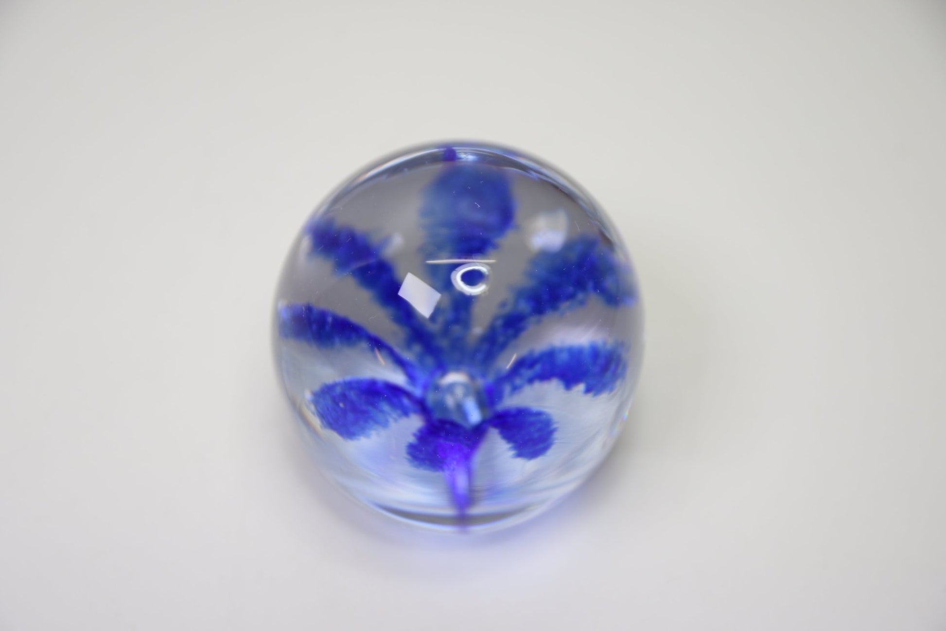 JL - Lasi Lasipaino Jaakko Liikanen signeerattu - Asadon AarteetKoristeet