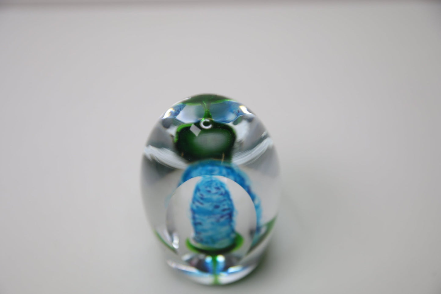 JL - Lasi Lasipaino signeerattu J. Liikanen - Asadon AarteetKoristeet