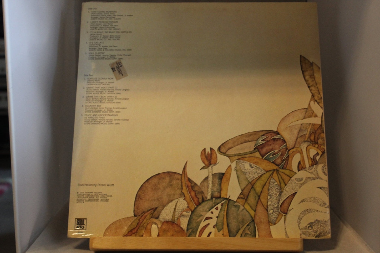 Jr Walker & The all stars peace & under standing is hard to find lp - levy - Asadon AarteetLp - levyt