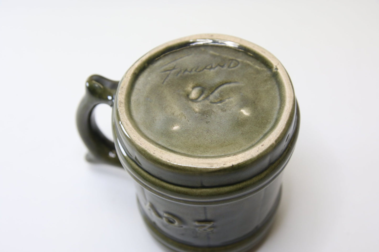 Kupittaan savi Tuoppi 2 CV Okki Laine - Asadon AarteetTuopit