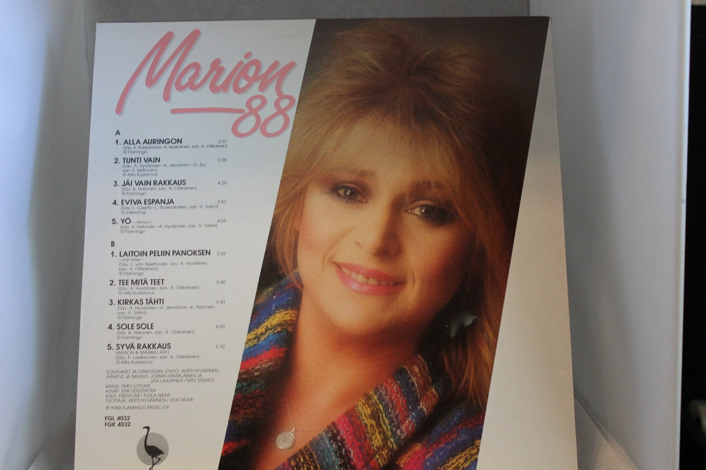 Marion 88 lp - levy - Asadon AarteetLp - levyt