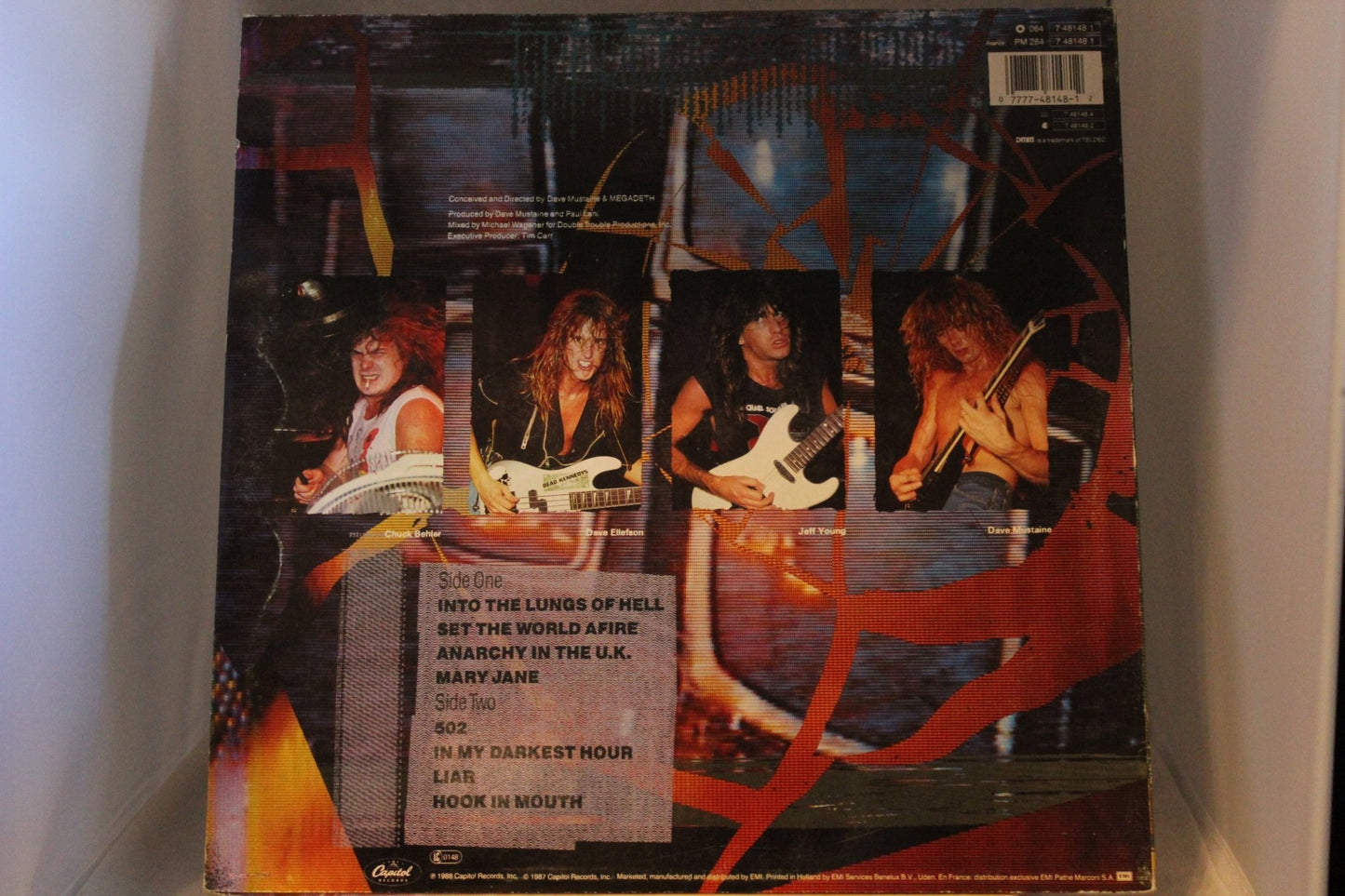 Megadeth So far so good so what lp - levy - Asadon AarteetLp - levyt