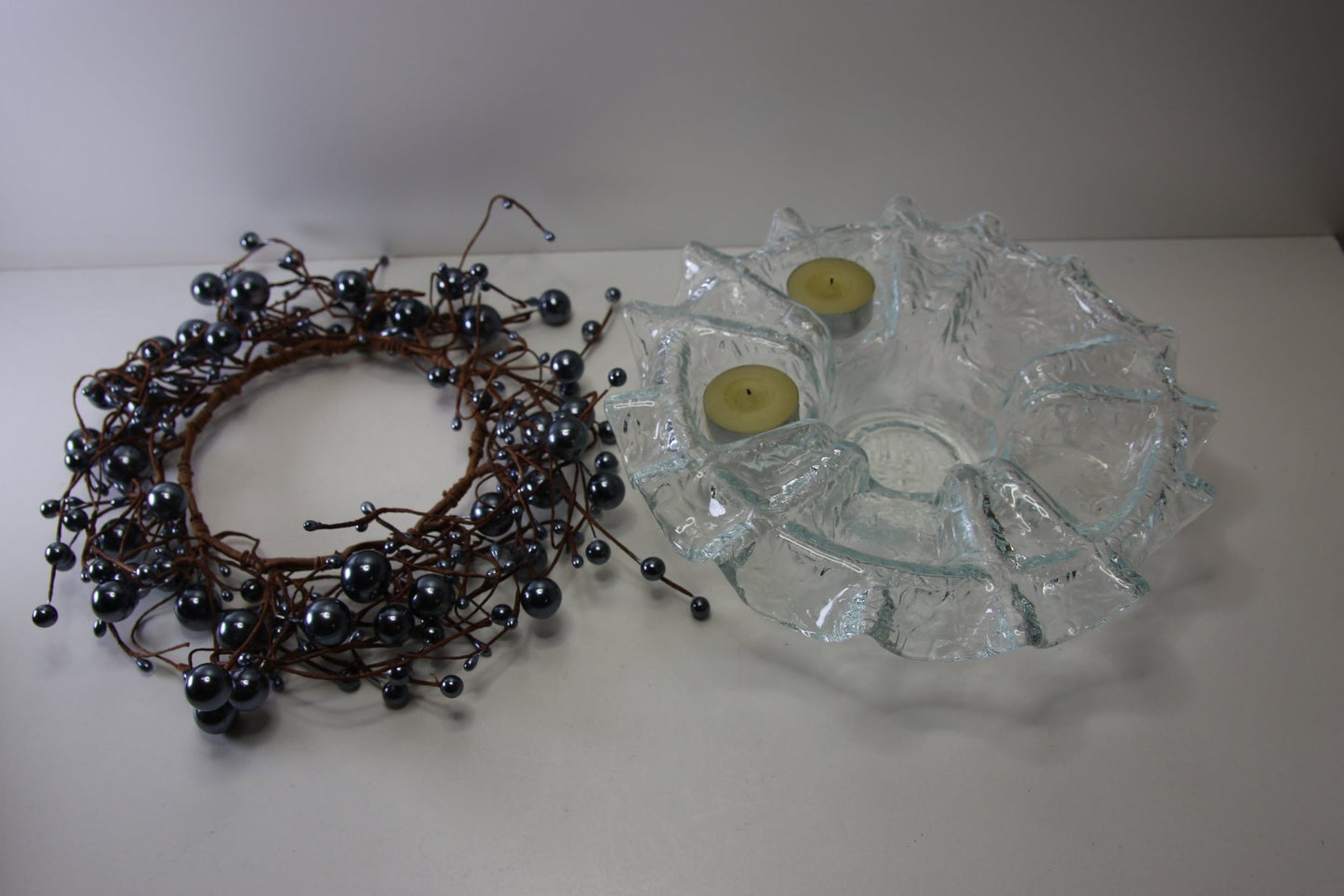 Muurla kynttiläalusta ja koriste - Asadon AarteetKynttilälyhdyt