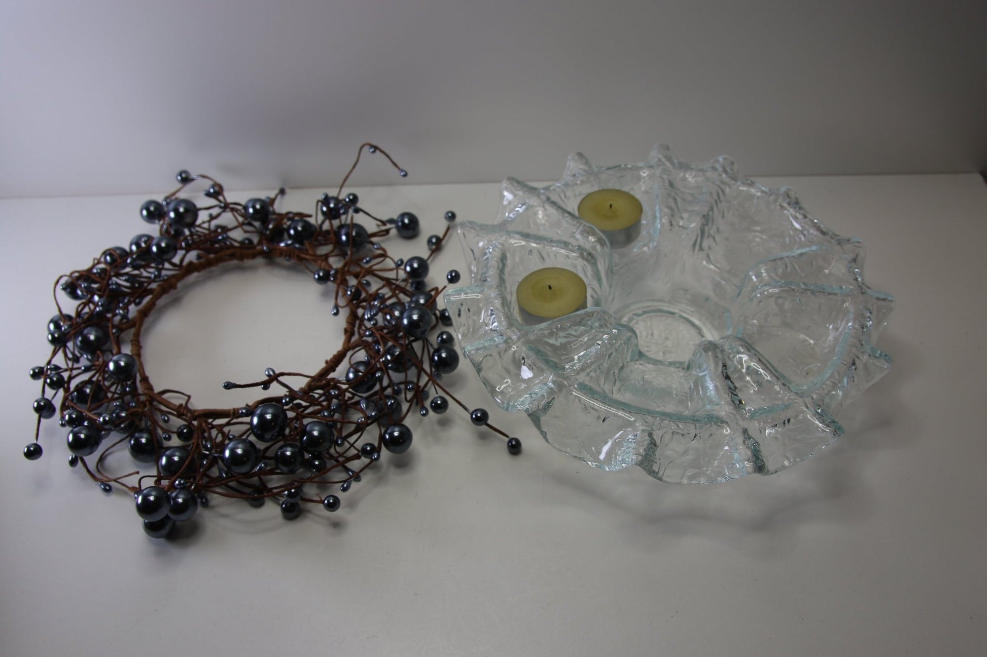 Muurla kynttiläalusta ja koriste - Asadon AarteetKynttilälyhdyt