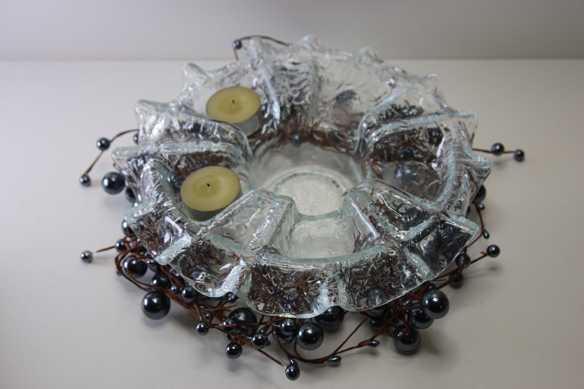 Muurla kynttiläalusta ja koriste - Asadon AarteetKynttilälyhdyt