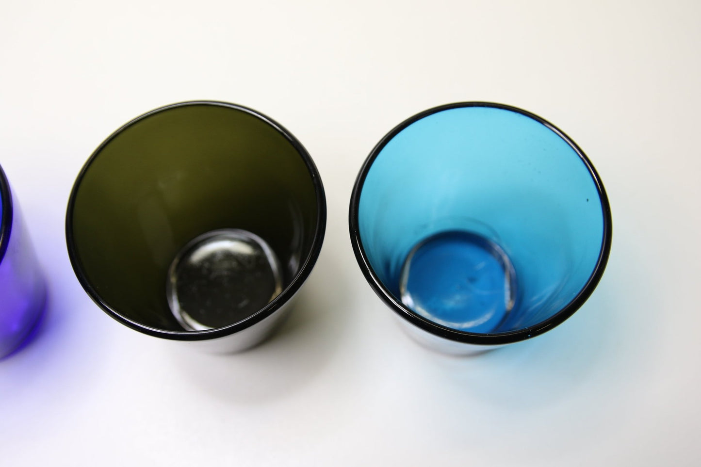 Nuutajärvi Kartio lasi värillinen 4kpl Kaj Franck - Asadon AarteetJuomalasit