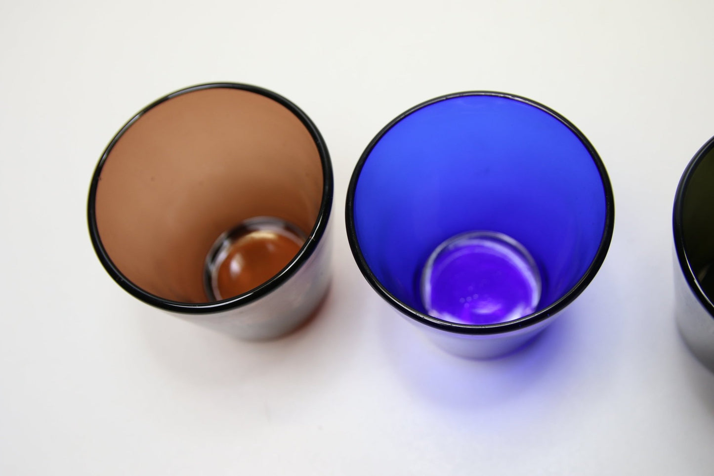 Nuutajärvi Kartio lasi värillinen 4kpl Kaj Franck - Asadon AarteetJuomalasit