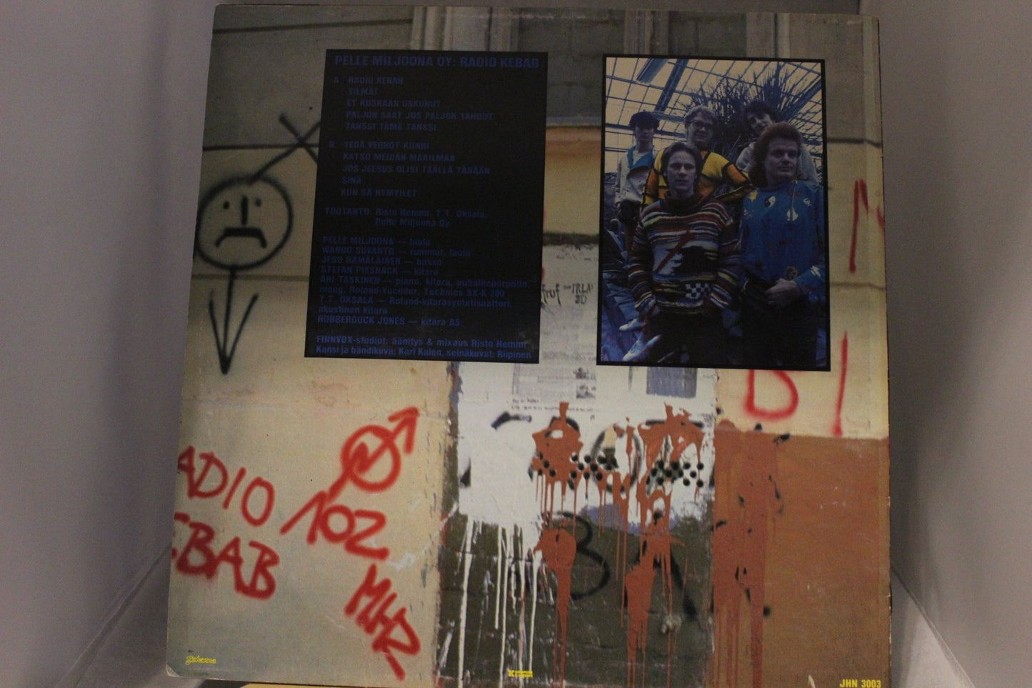 Pelle Miljoona. Radio kebab lp - levy - Asadon AarteetLp - levyt