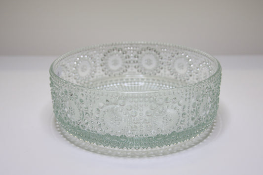 Riihimäen lasi Kirkas iso Grapponia kulho Nanny Still