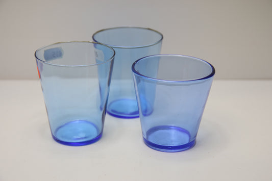 Riihimäen lasi Viola juomalasi vaaleansininen