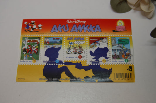 Aku Ankka postimerkit 1951-2001