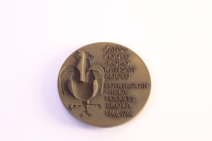 Kansakoulu Muistomitali 1866-1966