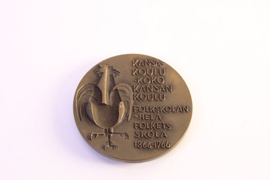 Kansakoulu Muistomitali 1866-1966
