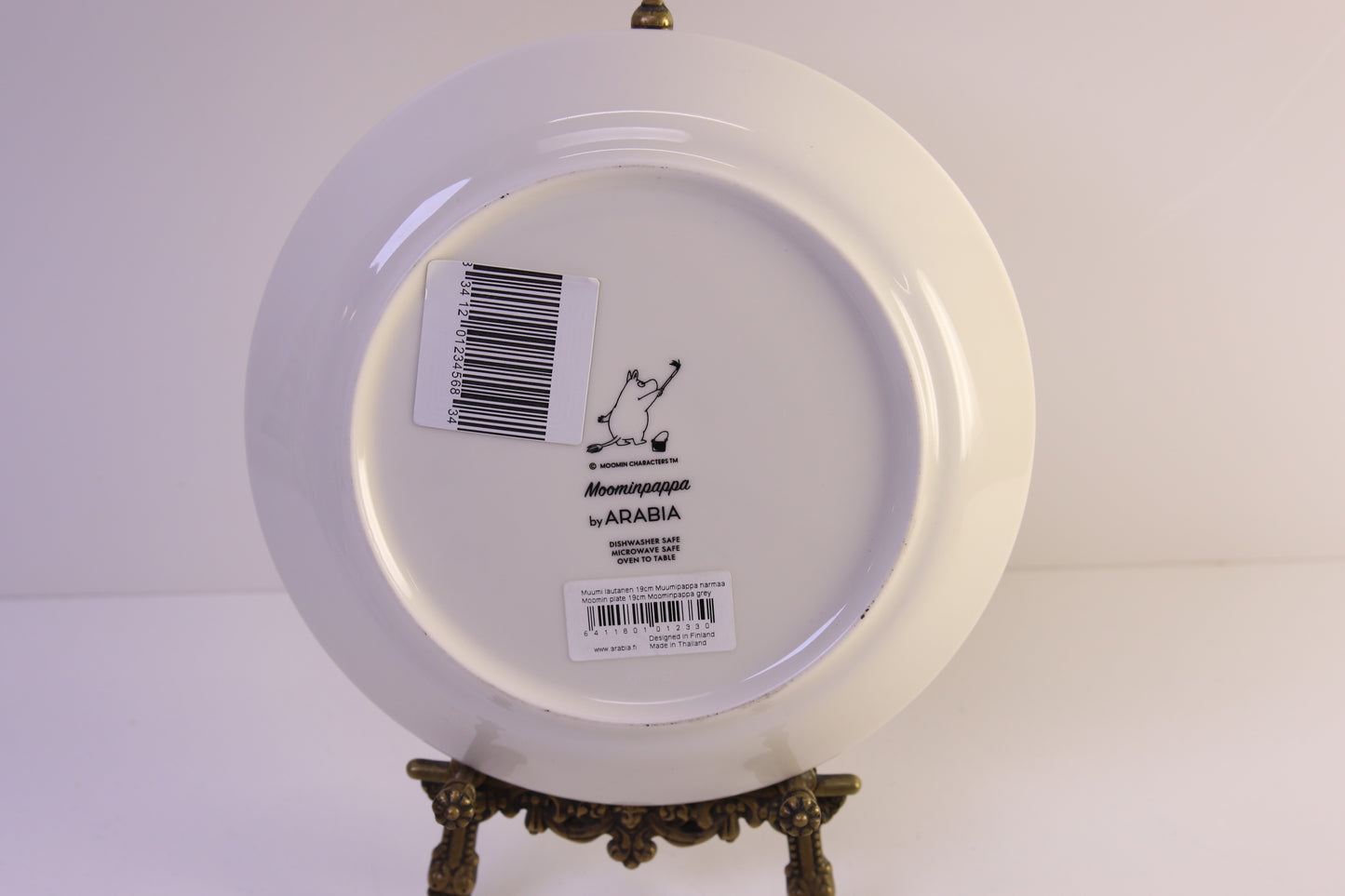 Arabia Muumi Muumipappa lautanen 19cm Uusi