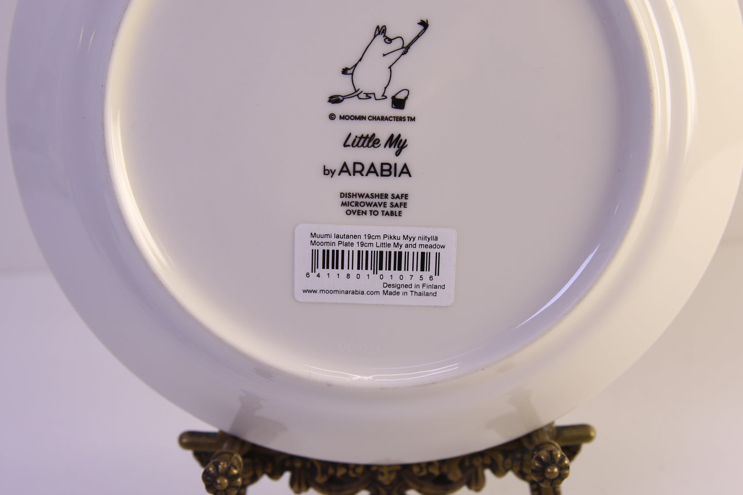 Arabia Muumi Pikku Myy niityllä lautanen 19cm Uusi