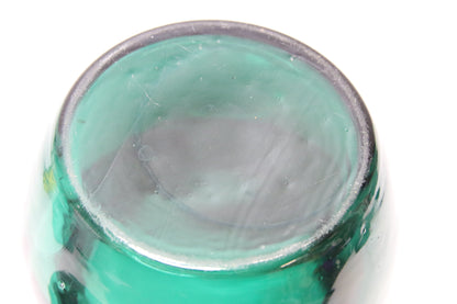 Riihimäen lasi Vihreä voipytty kannella