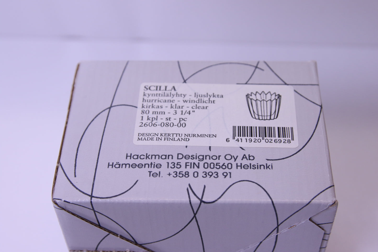 Iittala Scilla Kynttilälyhty Kerttu Nurminen