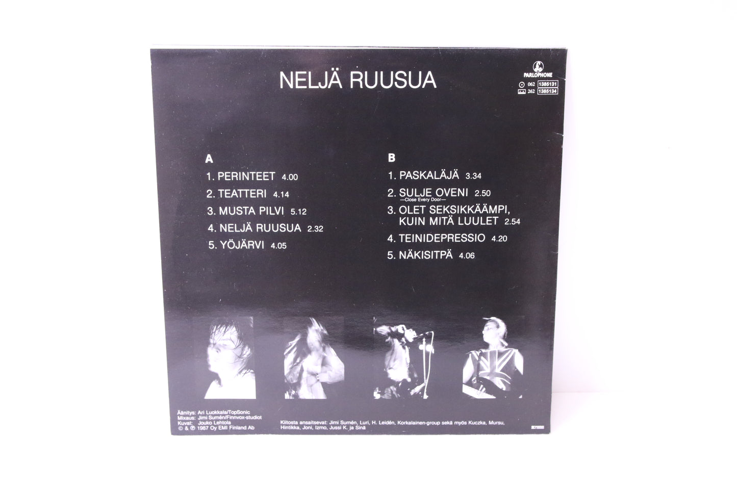 Neljä ruusua - Neljä Ruusua Lp-levy