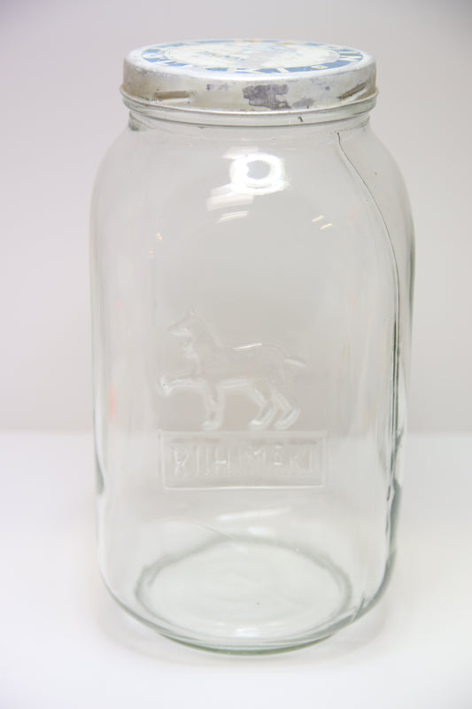 Riihimäen lasi lasipurkki 5L