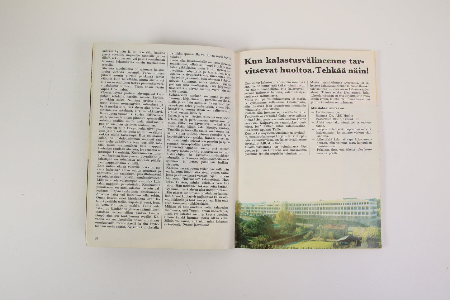 Nyt nappaa 69 kalastuskirja ABU