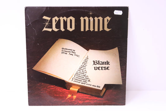 Zero Nine Blank Verse Lp-levy