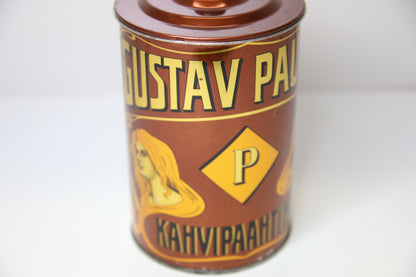 Gustav Paulig metallipurkki