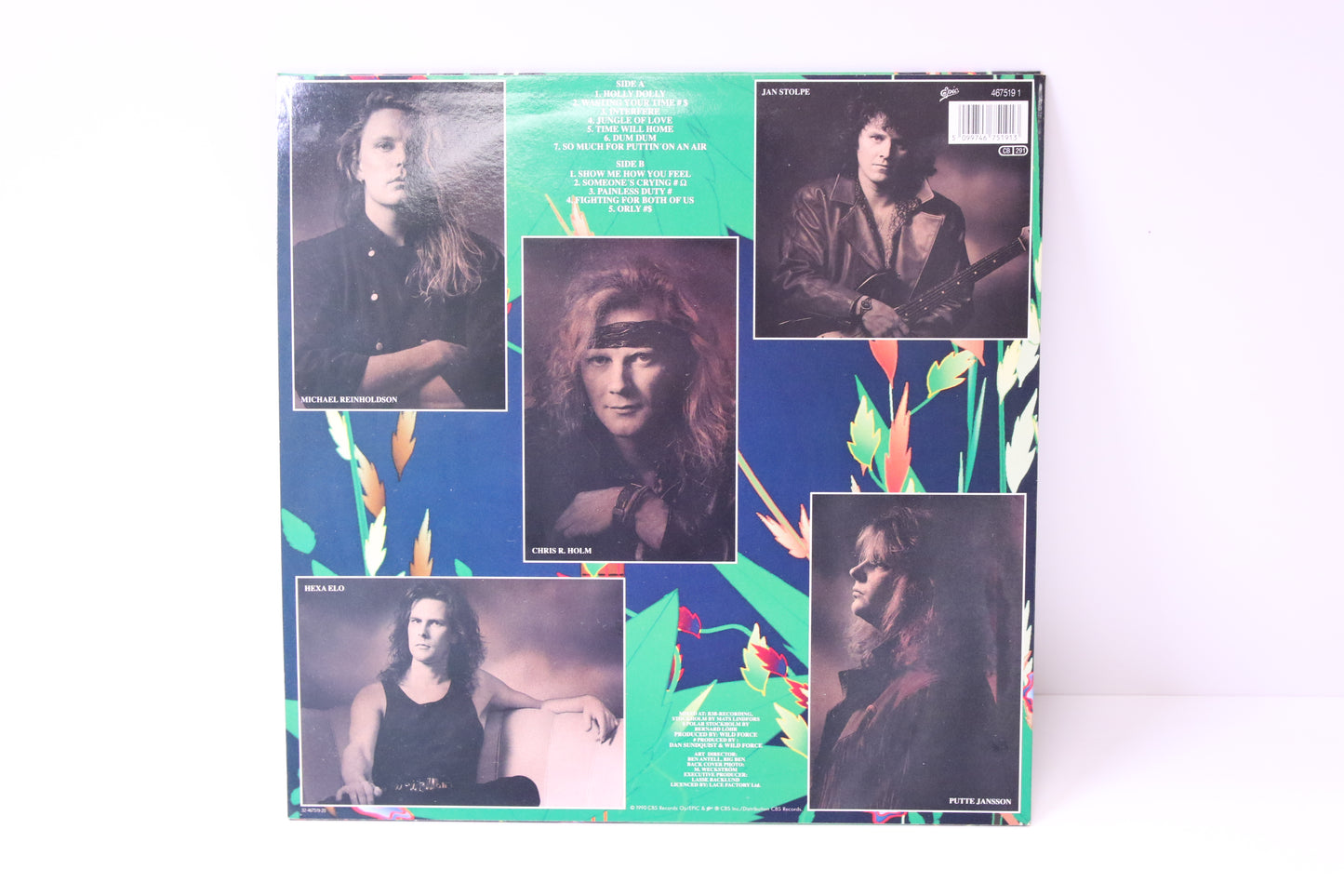 Wild Force Jungle of Love Lp-levy