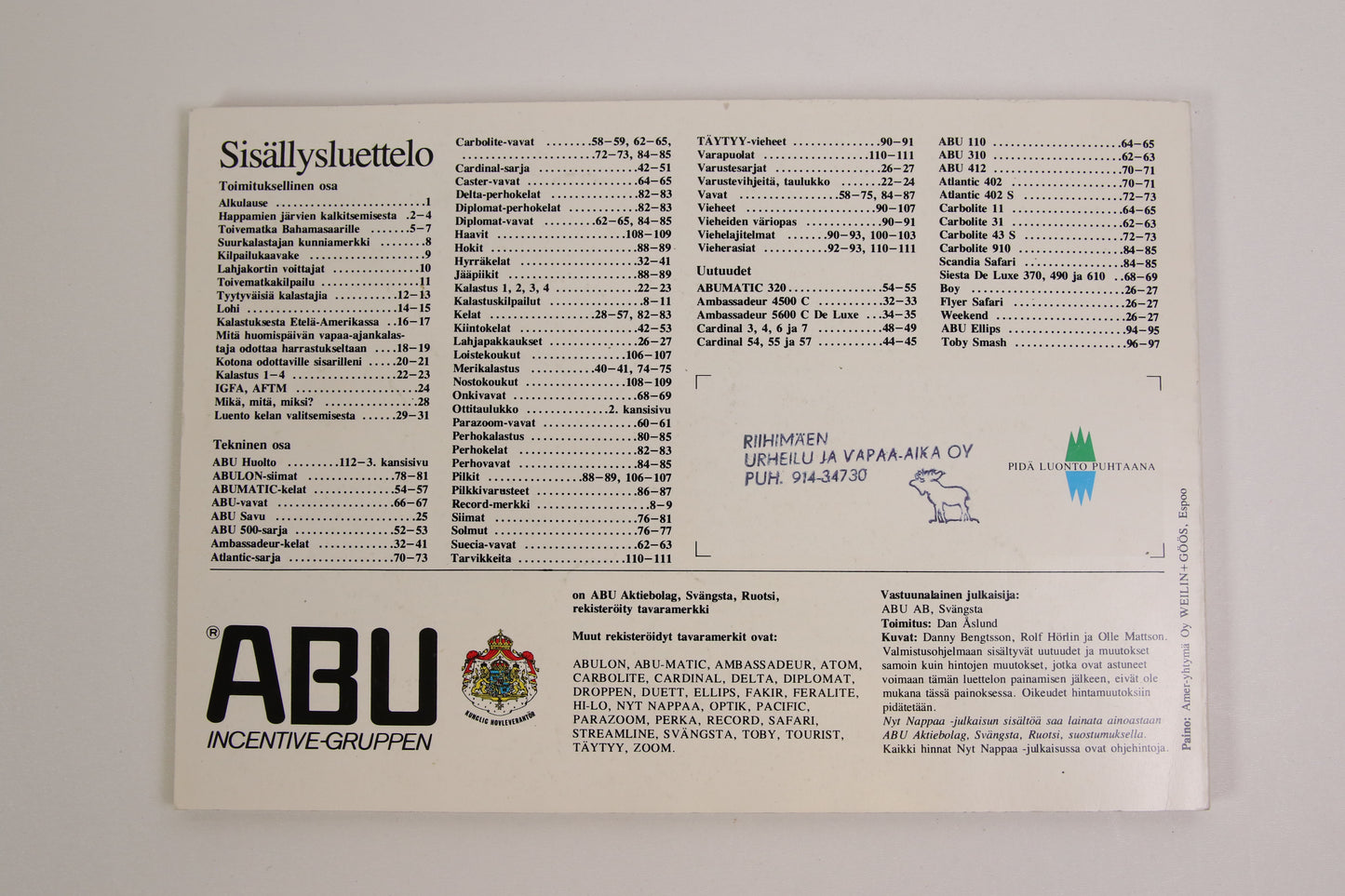 Nyt nappaa 78 kalastusopas ABU