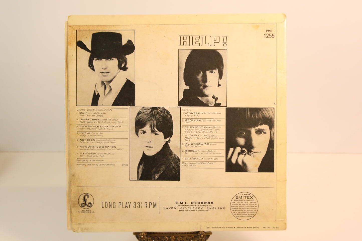 The Beatles Help! Lp-levy