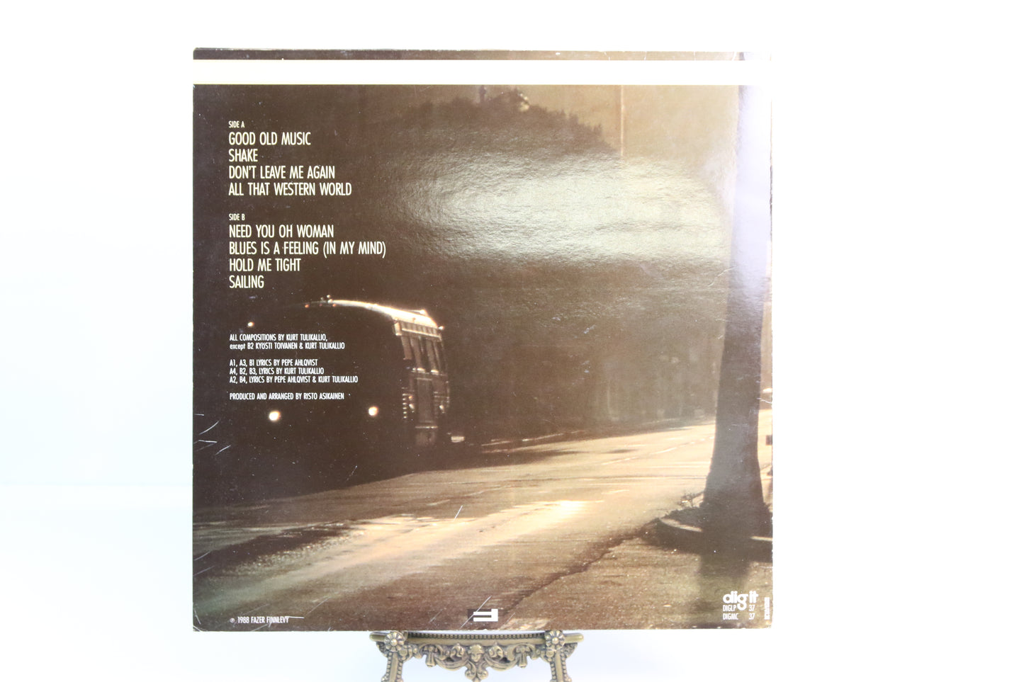 Pepe Ahlgvist And the sunset boulevard Lp-levy