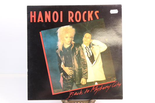 Hanoi Rocks Bark to Mystery City Lp-levy