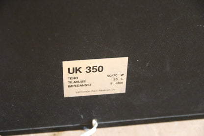 UK 350 Kaiuttimet