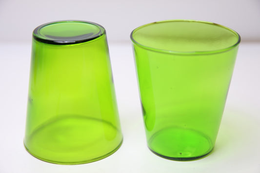 Riihimäen lasi Viola juomalasi kirkas vihreä