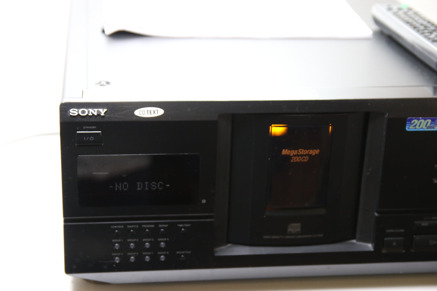 Sony CDP-CX 235 Makasiini cd-soitin