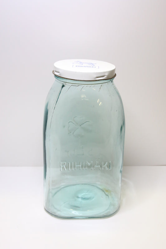 Riihimäen lasi Neliapila lasitölkki/purkki 5l