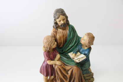Jeesus ja lapset patsas