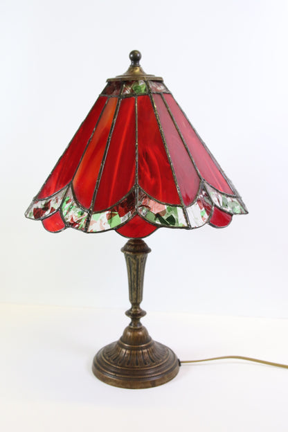 Tiffanytyylinen Pöytävalaisin
