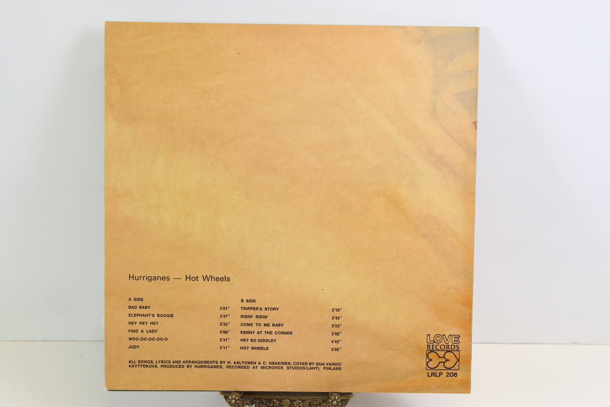 Hurriganes Hot Wheels Lp-levy