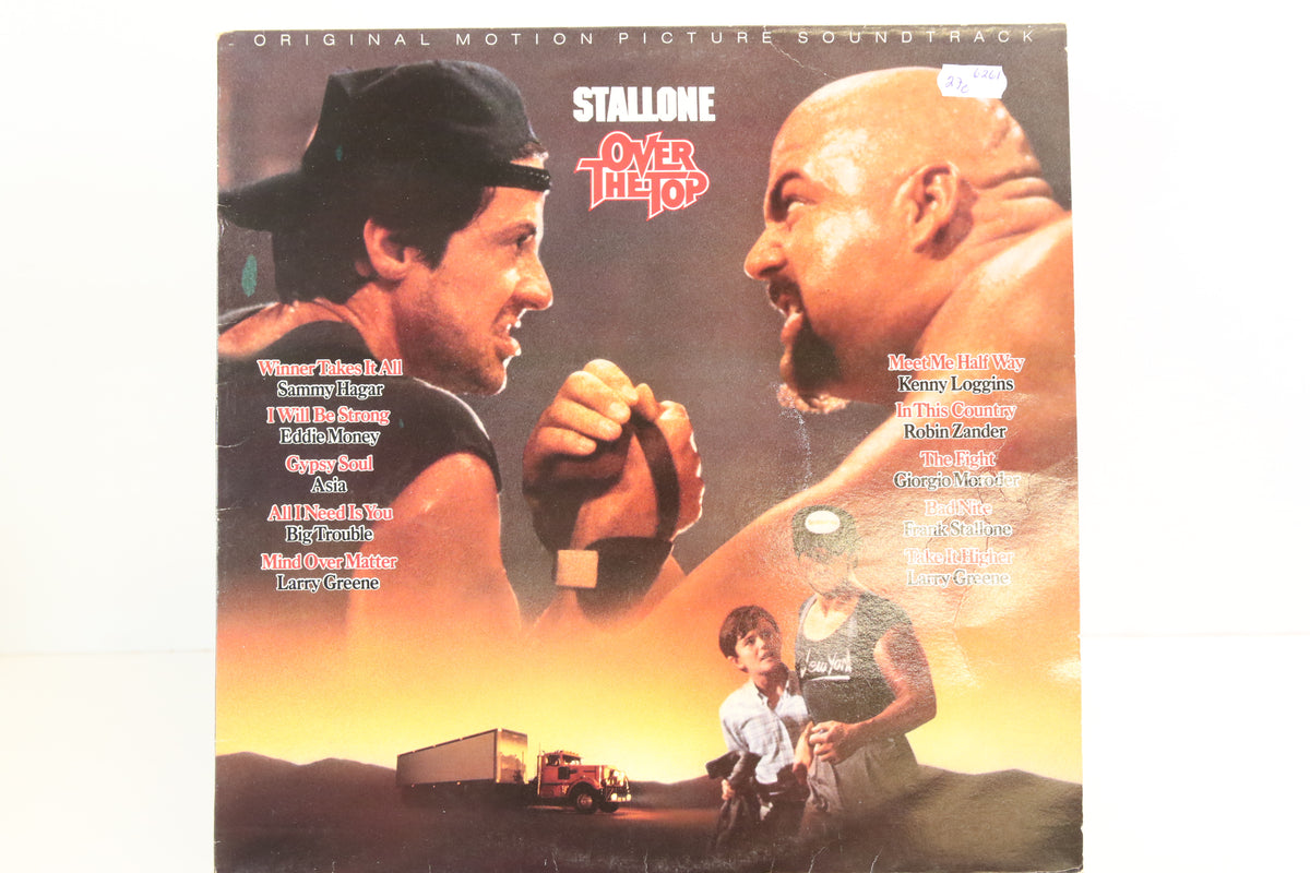 Over The Top-elokuvan alkuperäinen soundtrack Lp-levy