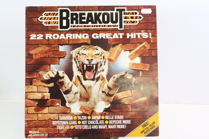 Breakout 22 Roaring great hits ! Lp-levy