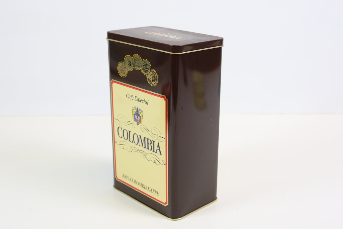 Vintage Colombia Kahvipurkki