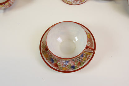 Japanilainen kahvi/teeastiasto 34 osaa