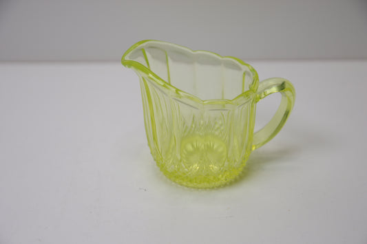 Riihimäen lasi Keltainen kermakko