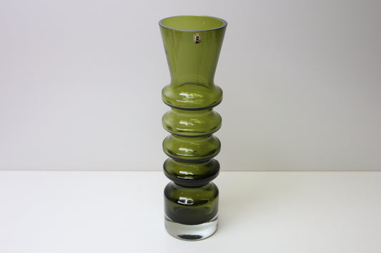 Riihimäen lasi Pagoda maljakko Nanny Still